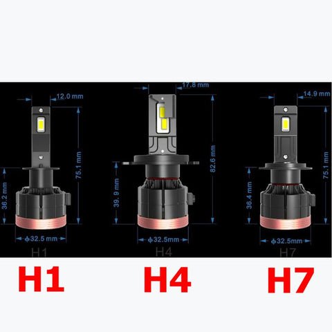 F5D 130W 13000LM H7 H4 9005 9007 H11 h13 LED Headlights Bulb-AM00011-Veeddydropshipping