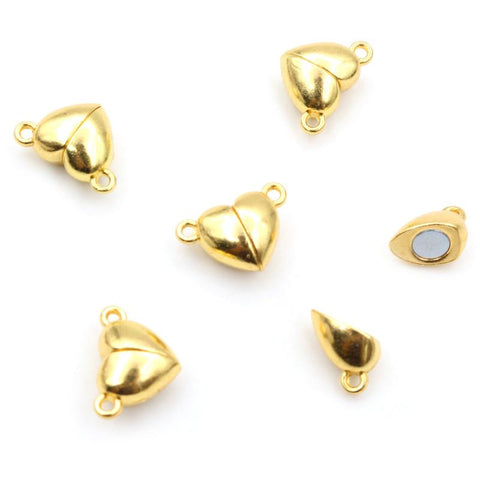 Love Heart Round Shaped  Clasps Beads Charms for DIY-JW01539-Veeddydropshipping