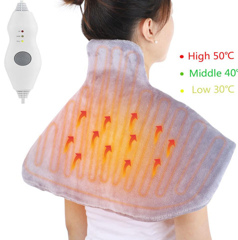 Electric Heating Pad Neck Shoulder Shawl Blanket-BH00911-Veeddydropshipping