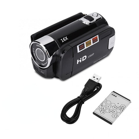 16MP Digital Camcorder 720P Full HD DV Camcorder Digital Video Camera Degree Rotation -CE00340-Veeddydropshipping