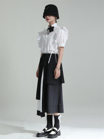 Women Fashion Versatile Medium Length Skirt-WF00495-Veeddydropshipping