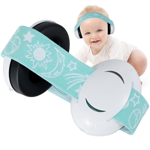Baby Ear Defenders Noise Canceling Headphones with Elastic Strap -OS00156-Veeddydropshipping