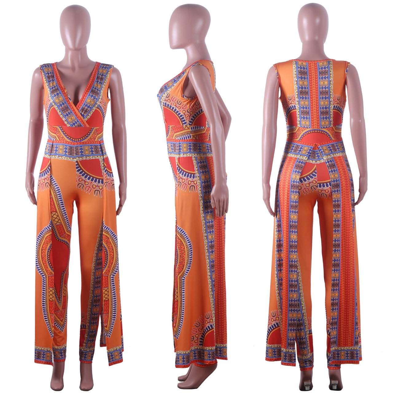 African Clothes for Women Traditional Kaftans Sets-Veeddydropshipping