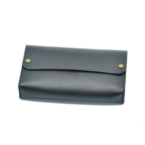 Women Large Solid Color Cosmetic Bag Travel Make Up Toiletry-BS00548-Veeddydropshipping