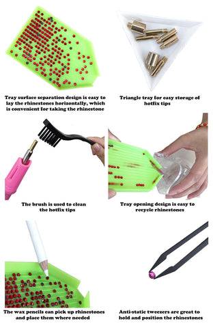 Hotfix Applicator/Flatback Crystal Glass-HA00004-Veeddydropshipping