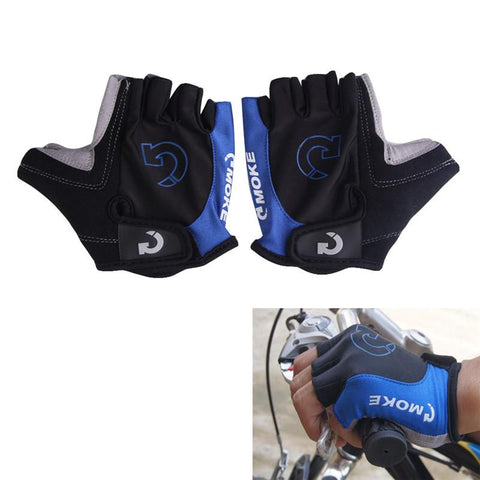 1Pair Gel Half Finger Cycling Gloves Anti-Slip Anti-sweat Bicycle Left-Right Hand-OS01224-Veeddydropshipping