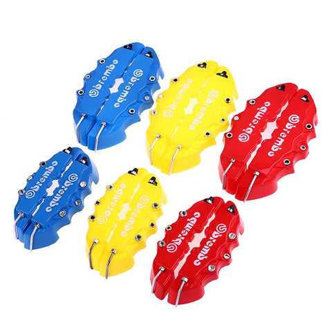 4pcs Disc Brake Caliper Car Covers Front &amp; Rear Kit Car-AM00179-Veeddydropshipping