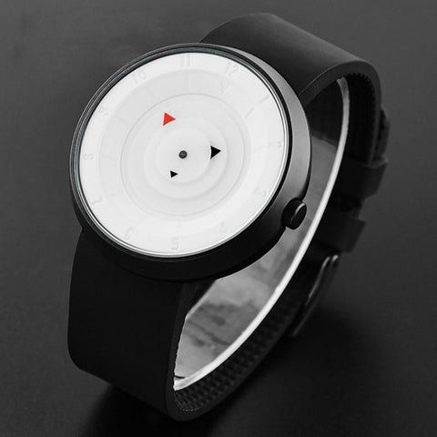 Watches Men Sport Watches Black Silicone Quartz Wristwatches-JW00801-Veeddydropshipping