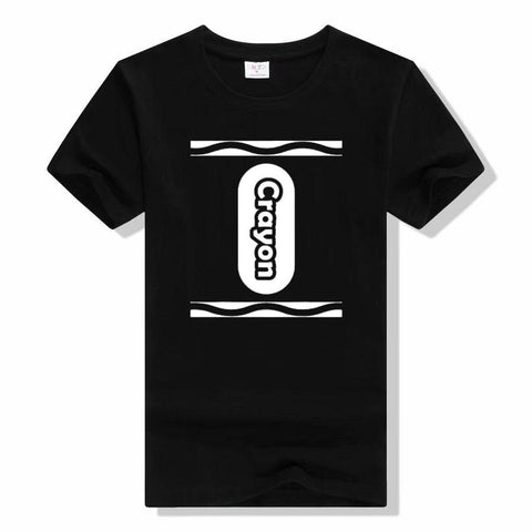 Group T-shirt Gift Letter Printed Pattern T-shirt Top Basic Cotton Set-Veeddydropshipping