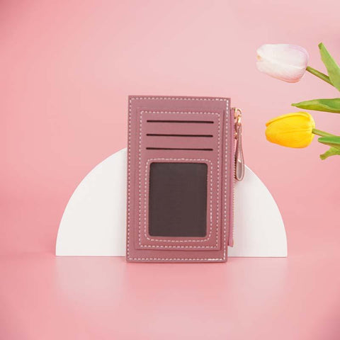 bank credit card holder, multi-slot ultra-thin coin purse, card holder-BS00637-Veeddydropshipping