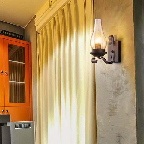 Industrial Light Iron Bedside Wall Lamp-TI00434-Veeddydropshipping