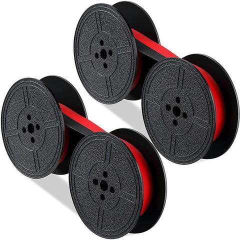 Typewriter Ribbon Twin Spool Typewriter Ribbon Red and Black Twin Spool Replacement Pack -CE00034-Veeddydropshipping