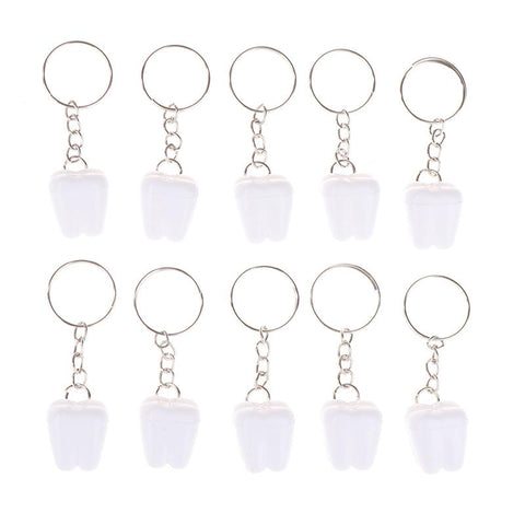 10Pcs Tooth Shape Kids Milk Teeth Storage Boxes Child Baby Deciduous-TB00782-Veeddydropshipping