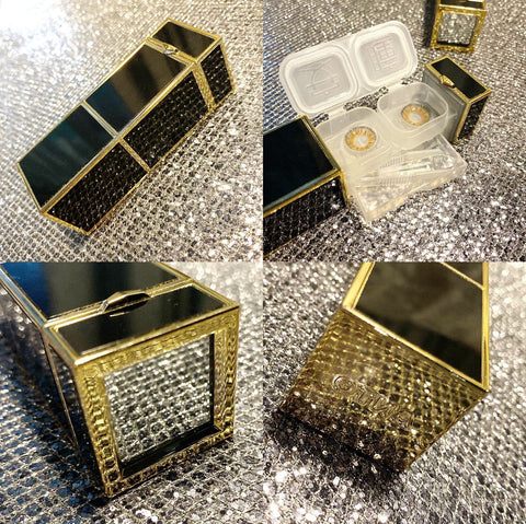 Lipstick Contact Lens Case Luxury Lens Container-BH00848-Veeddydropshipping
