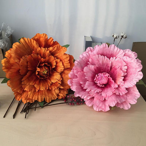 Artificial Peony Wedding Party Decoration Large Flower-HA00701-Veeddydropshipping