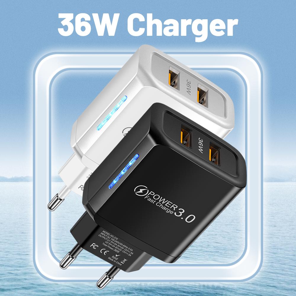 Maerknon 36W Fast Charging USB Type C Mobile Phone Charger Power Adapter-PA00345-Veeddydropshipping