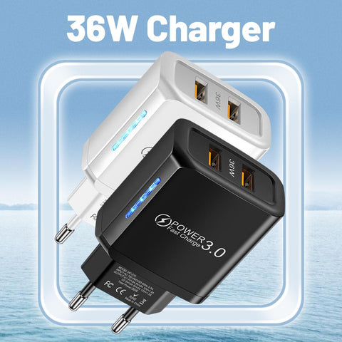 Maerknon 36W Fast Charging USB Type C Mobile Phone Charger Power Adapter-PA00345-Veeddydropshipping