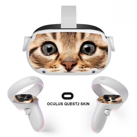 Vinyl Skin Sticker for Oculus Quest 2 VR Headset Controller PVC Decal -CE01264-Veeddydropshipping