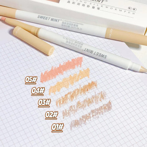 Rose Pink Lying Silkworm Eyeliner Gel Pen-BH00609-Veeddydropshipping