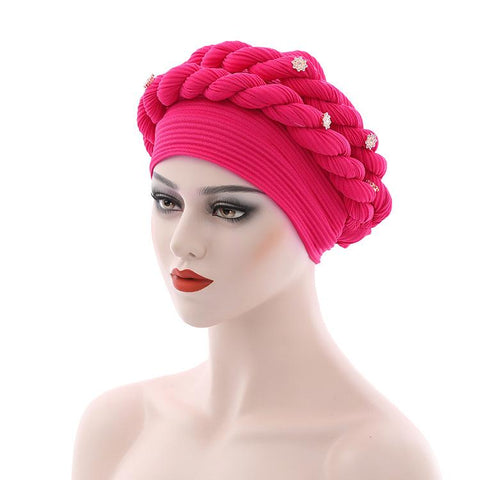 Handmade New African Cap Nigerian Wedding-WF01498-Veeddydropshipping