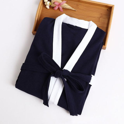 Summer Spring Men Bathrobe 8XL Bust 140cm 7XL 6XL Sleepwear Pajama-MF01570-Veeddydropshipping