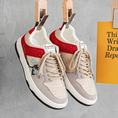 Men Trend Canvas Shoes Tennis Luxury Running Shoes-BS01364-Veeddydropshipping