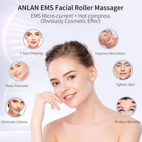 Face Roller Electric V Face Massagers-BH00388-Veeddydropshipping
