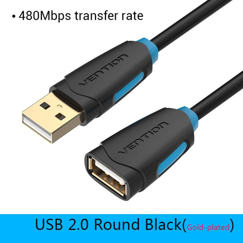 USB 3.0 Extension Cable Male to Female Extender Cable Fast Speed USB 3.0 Cable-CE00076-Veeddydropshipping
