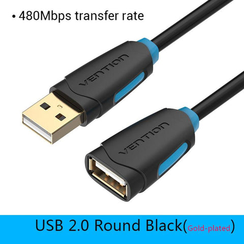 USB 3.0 Extension Cable Male to Female Extender Cable Fast Speed USB 3.0 Cable-CE00076-Veeddydropshipping