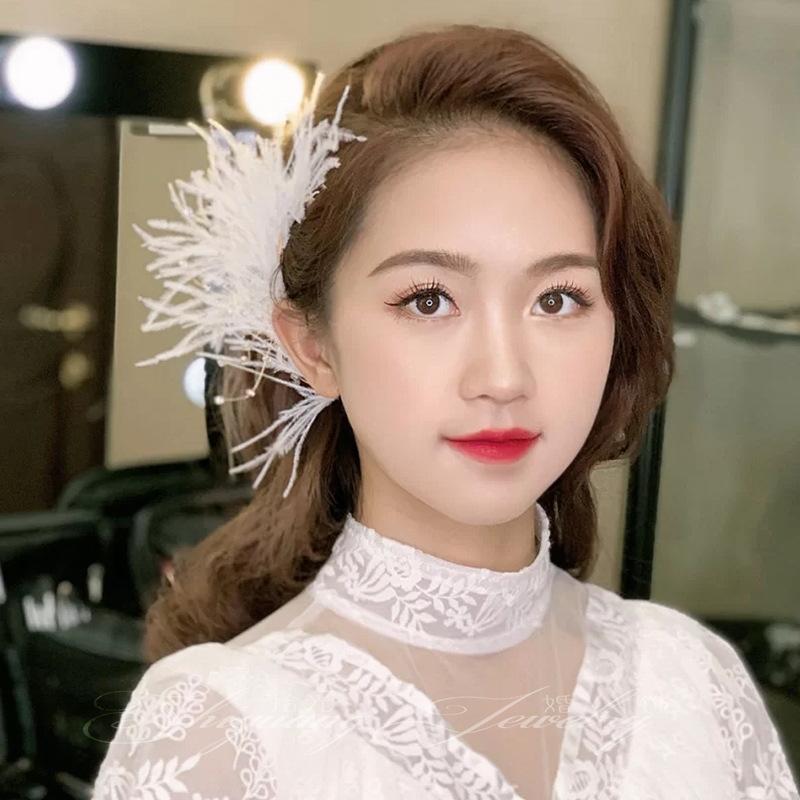 l Bead Headband Hair Elegant Hair Accessories Jewelry -JW00525-Veeddydropshipping