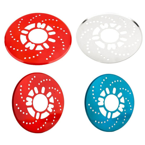 Decorative 2Pcs Auto Car Vehicle Aluminum Alloy Wheel Disc-AM00182-Veeddydropshipping