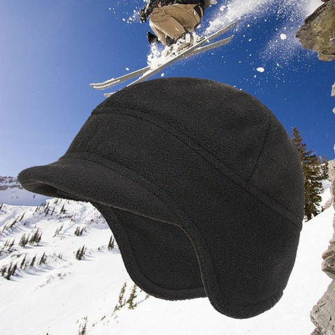 Winter Cycling Cap Windproof Thermal Ski Beanie Cap Running Motocycle Hat Ear -OS01158-Veeddydropshipping
