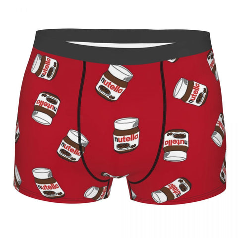 Briefs Men&#39;s Foods Cartoon Nutella Underwear Sweet Candy-MF01529-Veeddydropshipping