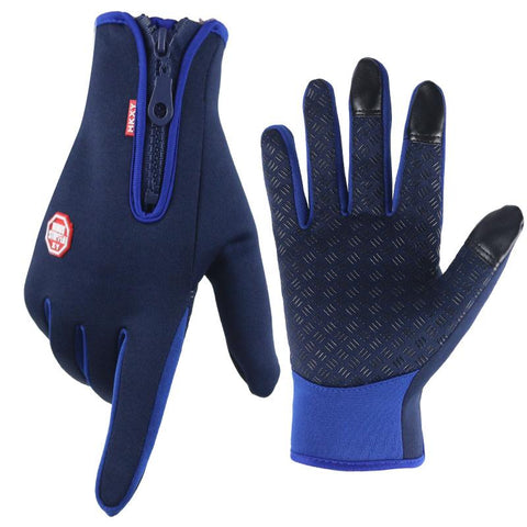 Winter Warm Fleece Full Finger Gloves Outdoor Sports Cycling Running Motorcycle -OS01214-Veeddydropshipping