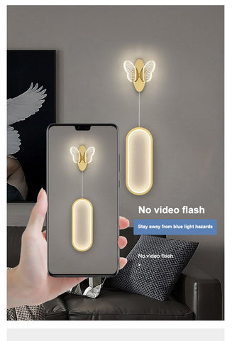Butterfly LED Wall Lamp Indoor Lighting-TI00471-Veeddydropshipping