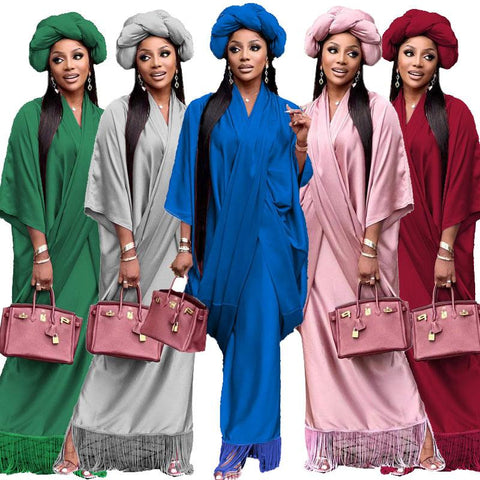 Plus Size African Party Dresses for Women-WF01672-Veeddydropshipping