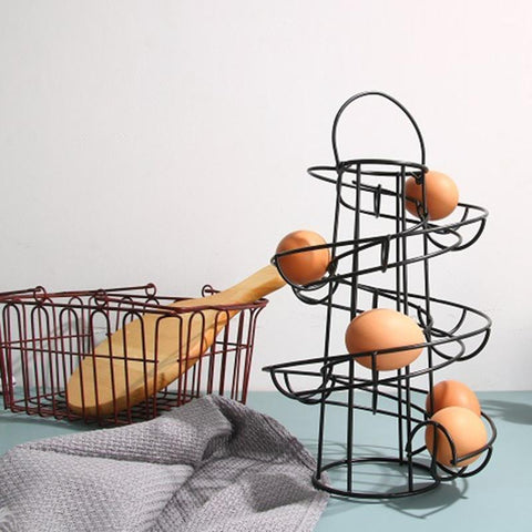 Modern Metal Egg Shelter Rack-HA00955-Veeddydropshipping