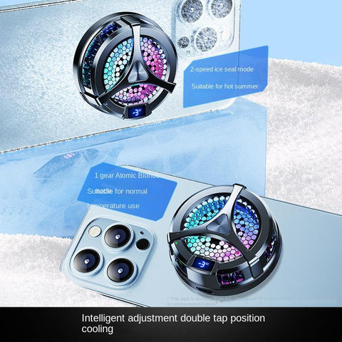 Mobile Phone Cooler Semiconductor Magnetic Fan Game with wireless charging Magsafe-PA00673-Veeddydropshipping