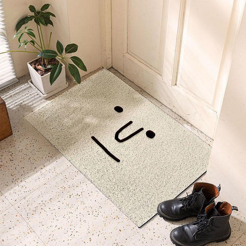 Smile Outdoor carpet Welcome doormat-HA00560-Veeddydropshipping