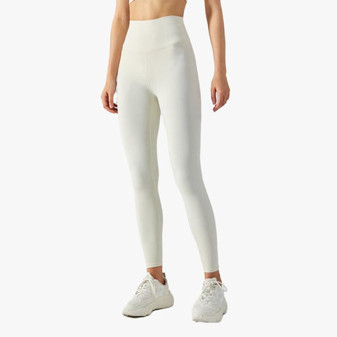 With Logo Yoga Pants High Waist Hip Lift Women Lycra Skin-friendly Running -OS00926-Veeddydropshipping