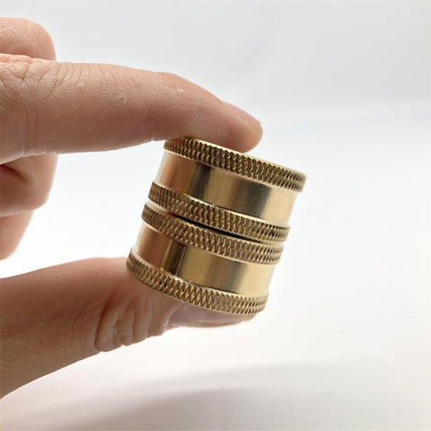 Rotatable Brass Two-way Female Connector-HA01523-Veeddydropshipping