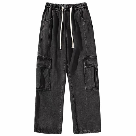 Wide-leg Vintage Jeans Men and Women Autumn-MF00557-Veeddydropshipping