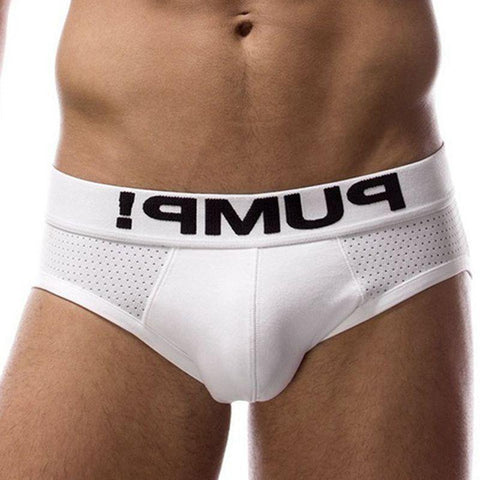 Bikini  Briefs Slip Cotton Mens Panties Breathable Gay-MF01554-Veeddydropshipping