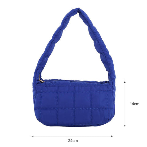 Color Cloud Shoulder Bag Female Casual Quilted Crossbody-BS00178-Veeddydropshipping