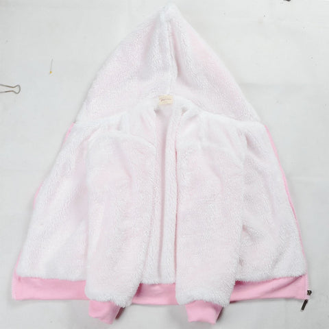Jacket For Boys Girls with Zipper Children Coat Thicken-MF01063-Veeddydropshipping