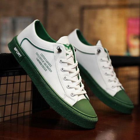 Vulcanize Shoes Canvas Shoes All-match Comfortable Men-BS01428-Veeddydropshipping