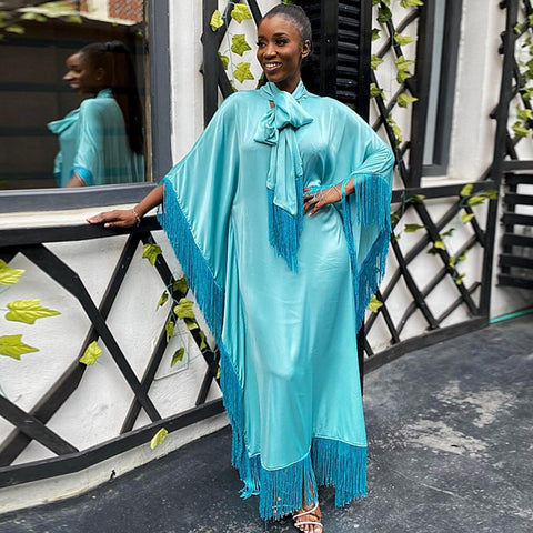 Tassel Dresses For Women African-WF01744-Veeddydropshipping