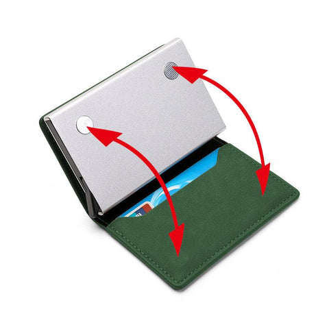 Card Holder Fashion Purse Aluminum Alloy Business-BS00596-Veeddydropshipping
