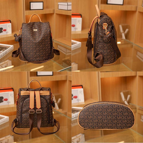 Backpacks Fashion Printed PVC Backpack Mommy Travel Bags Women's Small-BS00011-Veeddydropshipping