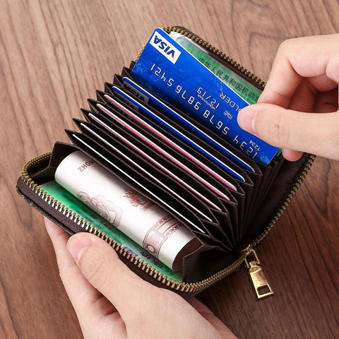 Wallet Mini Women&#39;s PU Wallet Multi-Card Card Holder Small-BS00632-Veeddydropshipping